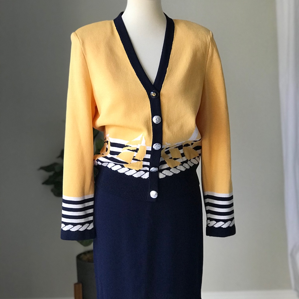 New St. John Collection Skirt Suit